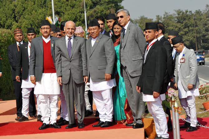 State Leaders  in Nepal for  SAARC Summit 1