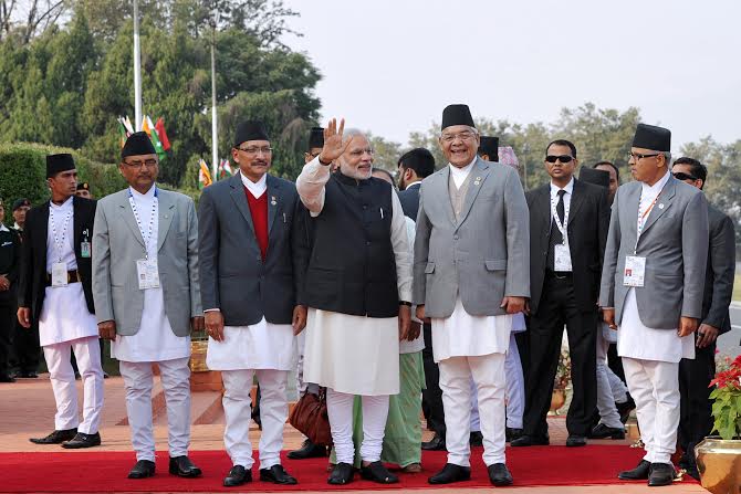 State Leaders  in Nepal for  SAARC Summit 4