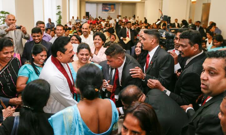 President met the Sri Lankan community in Italy at Hotel Cavalieri in Rome 1