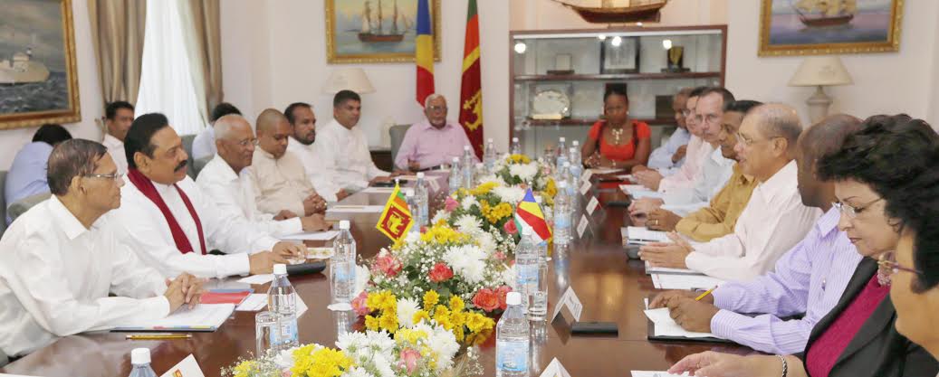 Sri Lanka and Seychelles Hold Bilateral Talks 1