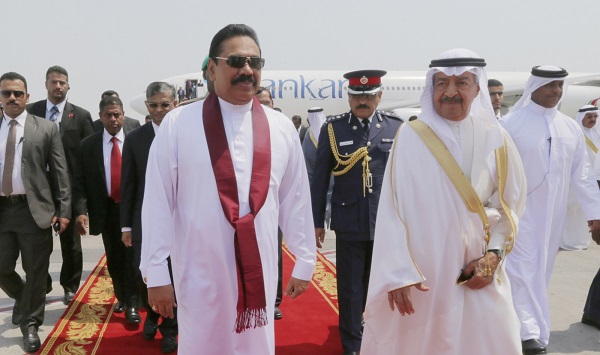 Rajapaksa-Arrives-Bahrain-4