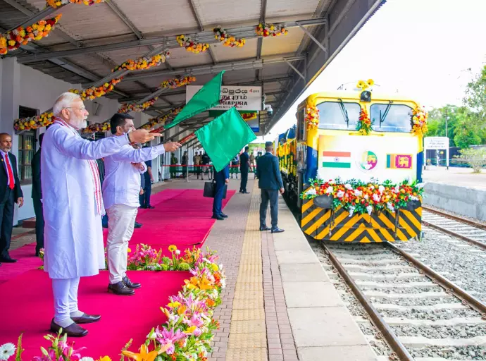  President and Indian Prime Minister Jointly Inaugurate Upgraded Maho-Omanthai Railway Line &amp; Maho-Anuradhapura Railway Signalling System