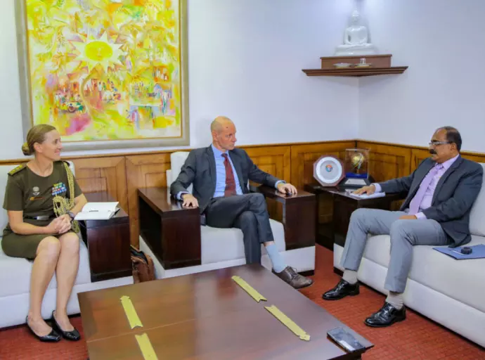 Australian High Commissioner Meets Sri Lanka's Deputy Minister of Defence