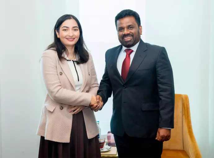 President Meets German Minister for Economic Cooperation and Development