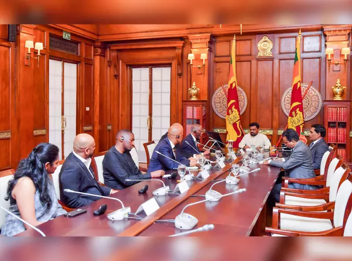 President Meets Former South African President Thabo Mbeki   