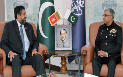High Commissioner of Sri Lanka to Pakistan calls on Chief of the Naval Staff of Pakistan
