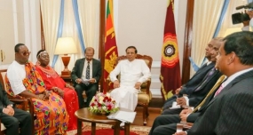 ‘I see Sri Lanka as a green garden’ - President says to new Envoys
