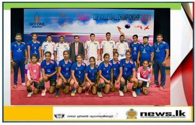 Navy women emerge champions at Galaxy Cup under-25 Super League Volleyball Championship 2021