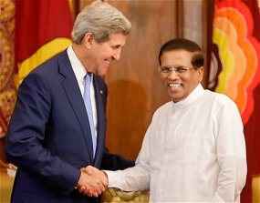 U.S. Secretary of State meets Sri Lankan President