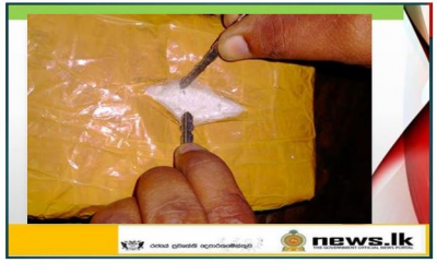 Three (03) suspects apprehended with Crystal Methamphetamine worth more than Rs. 08 million street value in Mannar