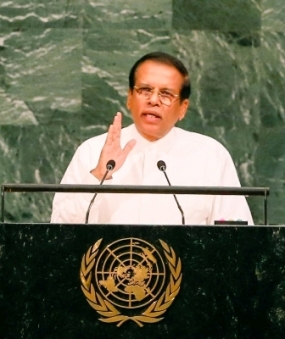 Address by President Maithripala Sirisena at the 72nd Session of UNGA on 19th September, 2017