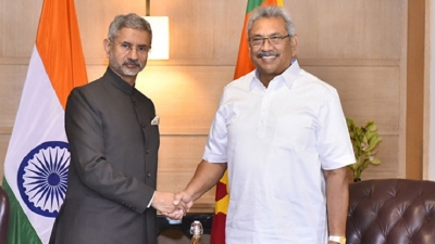 President meets Indian External Affairs Minister