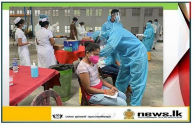 Navy supports COVID-19 inoculation drive in Export Processing Zone, Katunayake