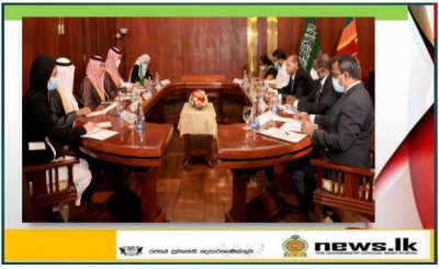 Prince Faisal bin Farhan bin Abdulla Al Saud and the accompanying delegation make an official visit to Sri Lanka
