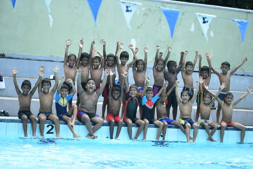 Nalanda Swimming  Tournament held with achievements