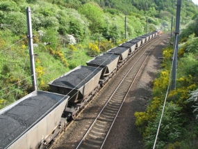 Coal transport by rail from Nov 1