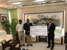 Chinese Red Cross Society donates USD 100, 000 as flood relief