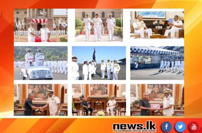 Commander of the Sri Lanka Navy Chief Guest in Passing out Parade at Indian Naval Academy, Ezhimala