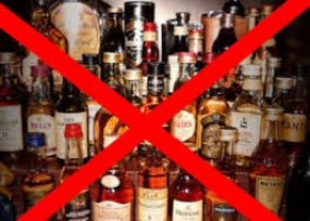 Stern action against anyone who sells alcohol during Vesak