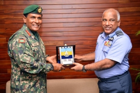 Maldivian Defense Chief calls on Chief of Defense Staff