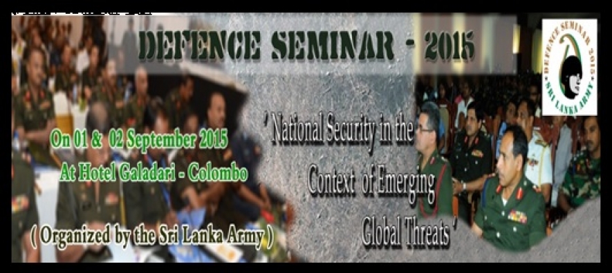 Defence Seminar - 2015 to held in September