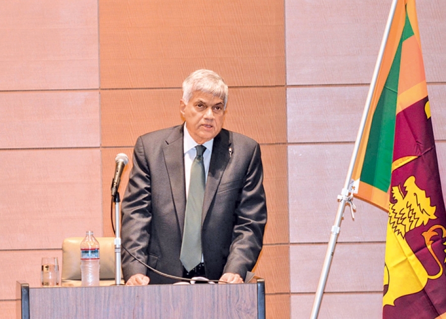 Memorial Speech by Prime Minister Ranil Wickremesinghe at the National Diet (Parliament) of Japan