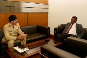 Pakistan Defence Advisor calls on Lankan Defence Secretary