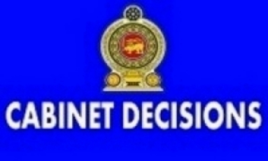 Decisions taken by the cabinet of ministers at its meeting held on 14-06-2016