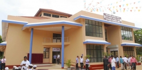 President declare opens the New Provincial Council building in Kuchchaveli