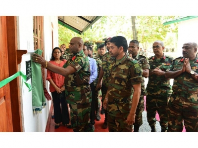 New Medical Centre at Special Forces Training School - Maduruoya