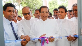 President launched several development projects at Polonnaruwa General Hospital