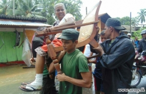 Army continues relief work