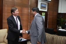 Ambassador of Belgium to Sri Lanka calls on Finance Minister