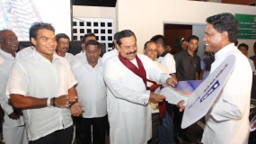 President Hands Over Motorcycles to Hambantota District Government officers
