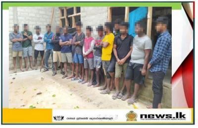 Navy thwarts illegal immigration attempt; 30 persons held in Chilaw