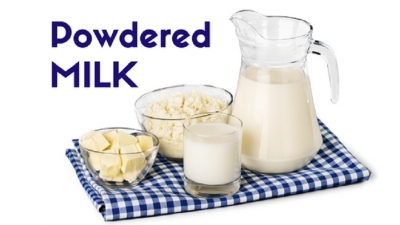 Powdered milk prices increased