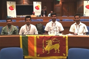 Two Sri Lankan teams at the Youth Co:Lab Summit