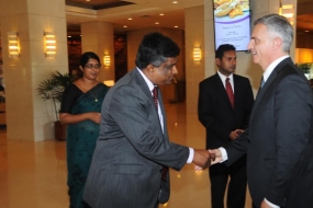 Deputy Minister of Foreign Affairs met Swiss Foreign Minister  today