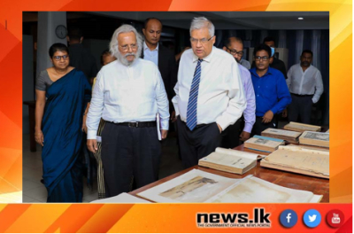President intends to establish the Institute of History, combining the museum, archives, archaeology, cultural triangle, &amp; universities with the RASSL