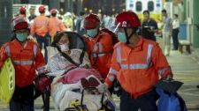 Hong Kong ferry incident leave at least 124 injured