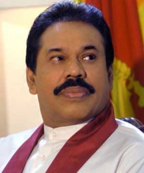 H.E. Mahinda Rajapaksa