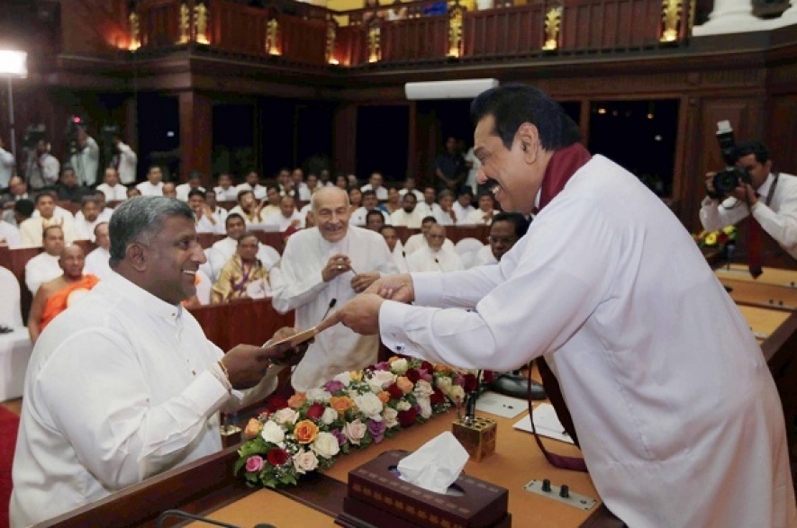 Prasanna and Shan take oaths as Chief Ministers