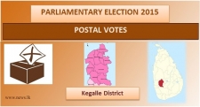 Postal Votes– Kegalle District
