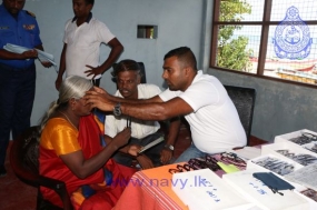 Navy conducts free Eye Clinic for Northern people
