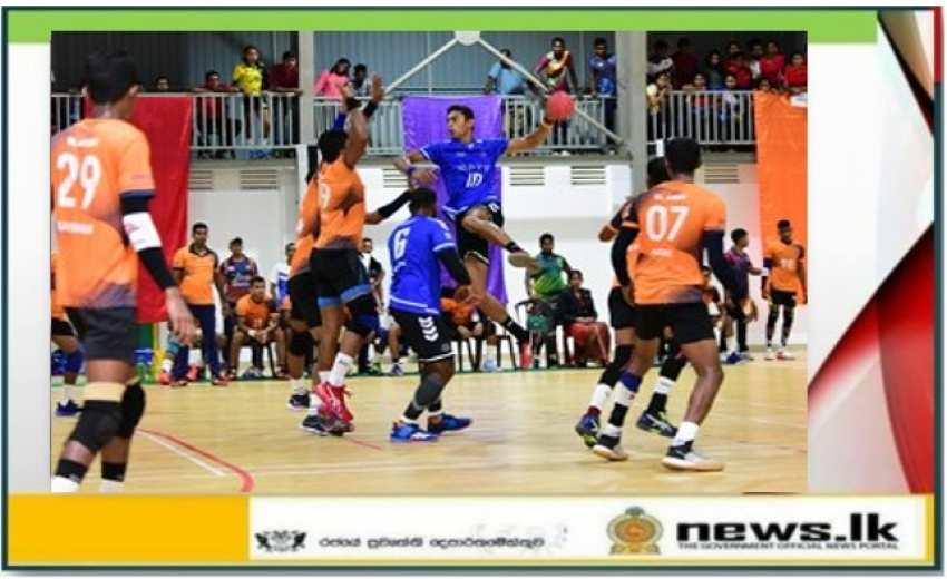 Navy emerge champion in handball at Defence Services Games