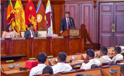 Student Parliaments Nurturing Talents for Effective Political Leadership for the Future – Says President’s Secretary Saman Ekanayake