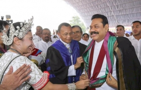 Govt. of Thailand confer Doctorate on President Rajapaksa