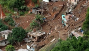 Permanent houses for families in high risk landslide zones