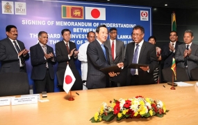 MOU signed between BOI and BTMU to promote FDI in Sri Lanka by Japanese Investing