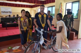 Women Empowered with Supply of More Push Bicycles